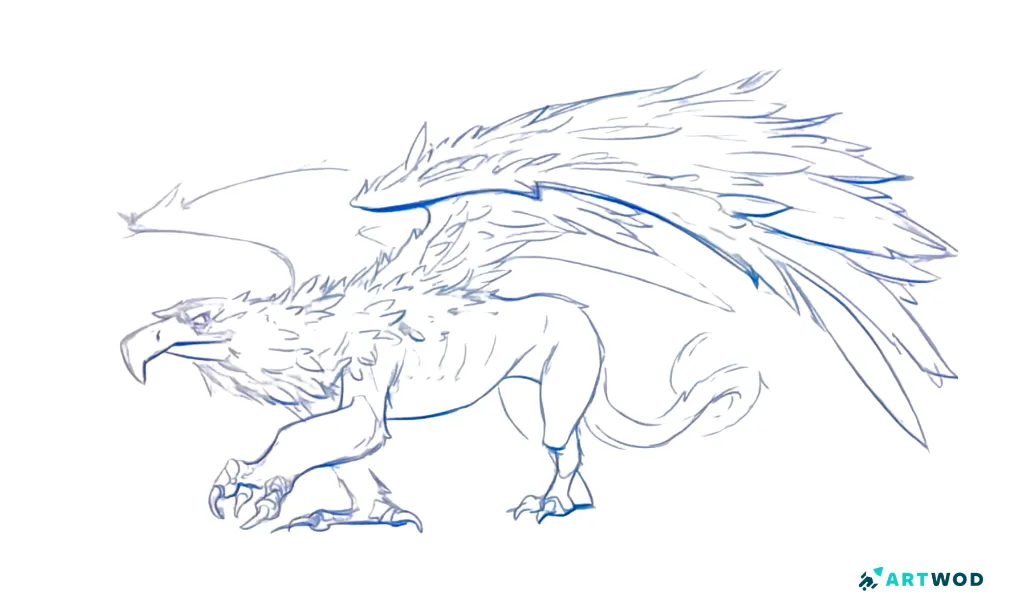 Step 4:&nbsp;Drawing Mythical Creatures: Fantasy Design Tips and Techniques