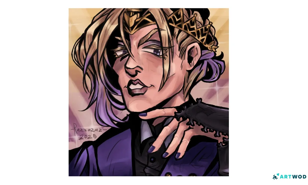 Twisted Wonderland fanart of Vil Schoenheit