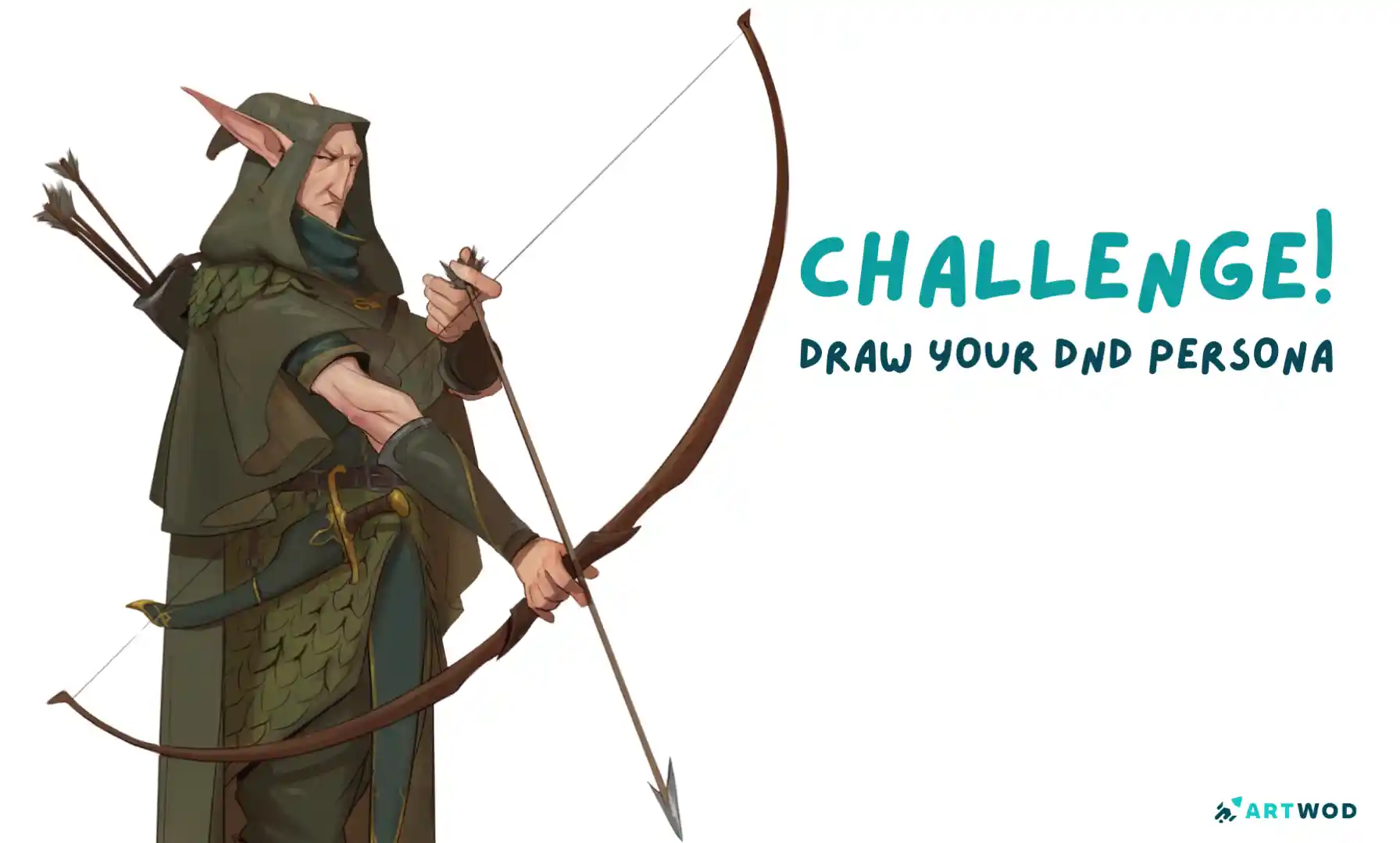 DnD Art Challenge: Draw Your Character and Win a Premium Subscription