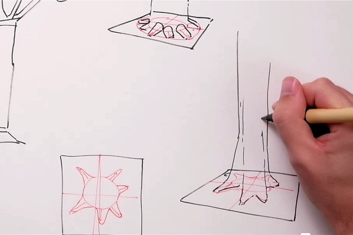 Cómo dibujar árboles en 3 sencillos pasos, image size:1200x800