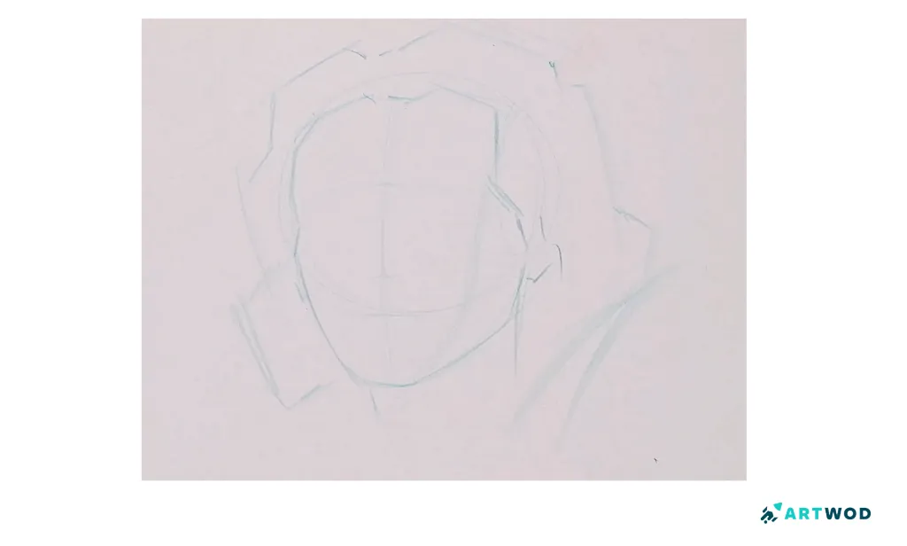 Step 1: Gestural Portraits: Expressive Drawing Techniques