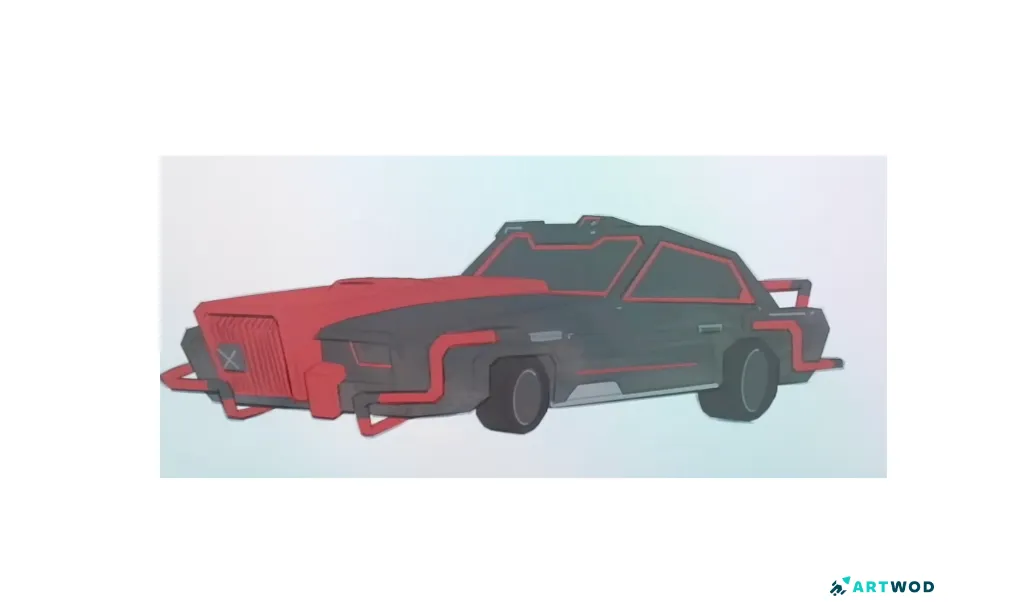 Step 3:&nbsp;How to Draw Cyberpunk Vehicles: Futuristic Concept Art