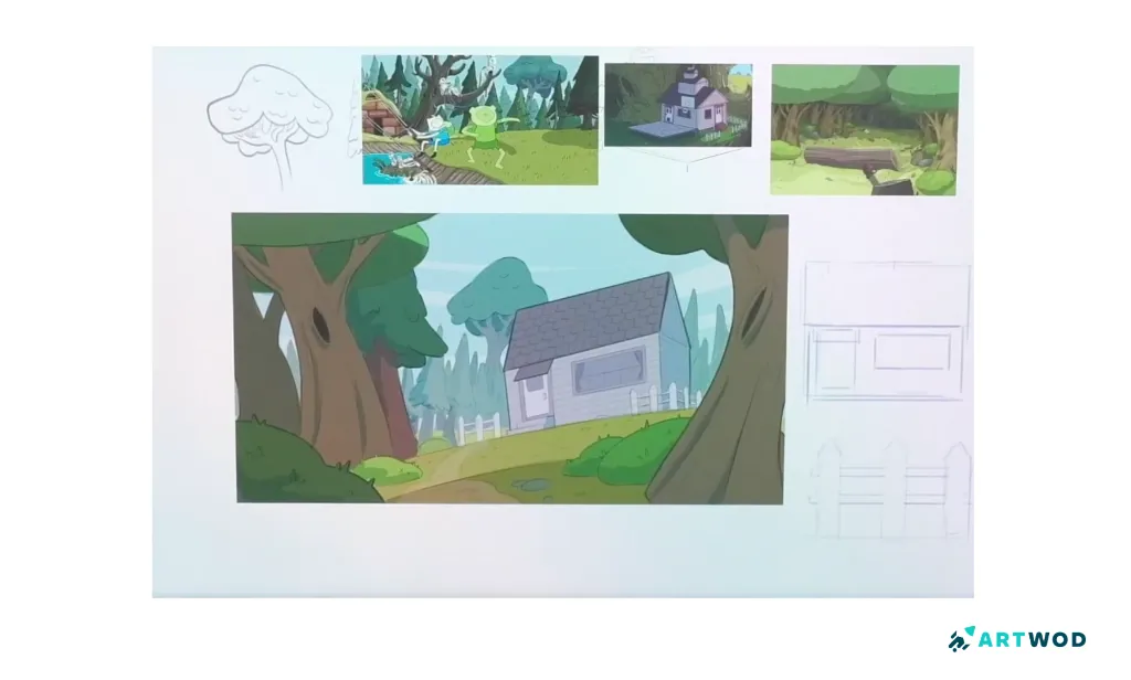 Step 5:&nbsp;Developing Your Environment Style: Tips for Landscape and Scene Design
