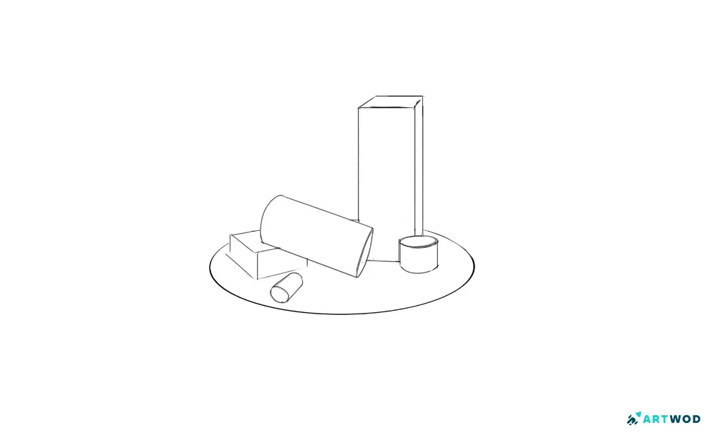 Step 1: How to Draw Nature Scenes: From Simple Shapes to Finished Compositions