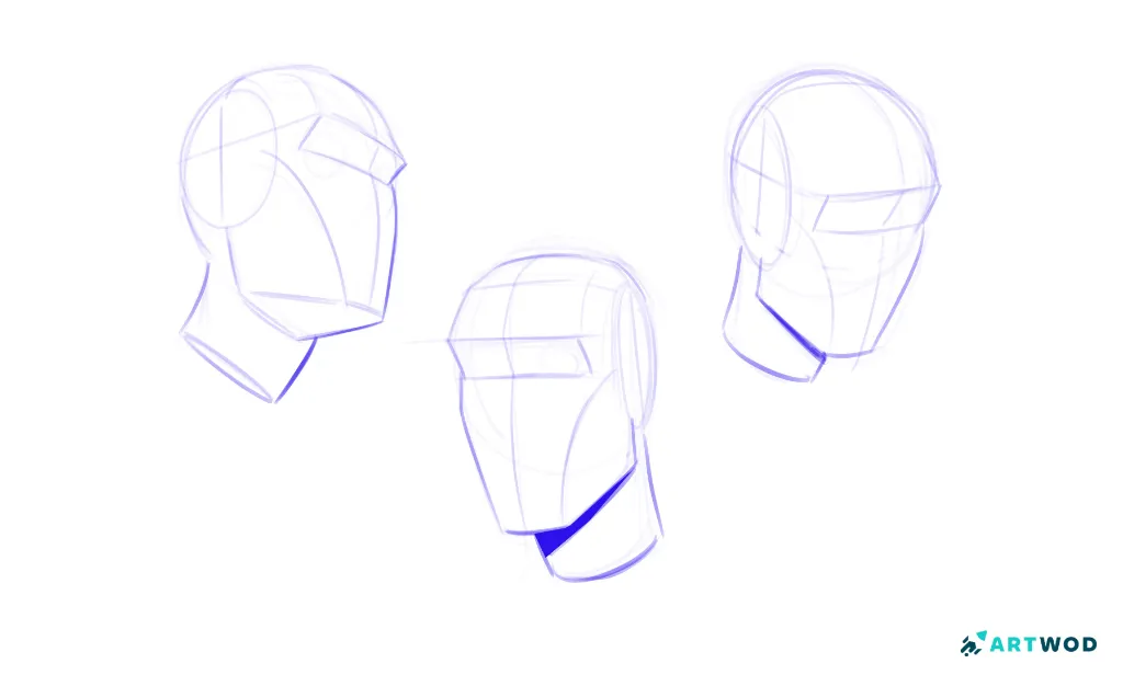 Schritt 4: Nasen zeichnen: Realistische und stilisierte Techniken