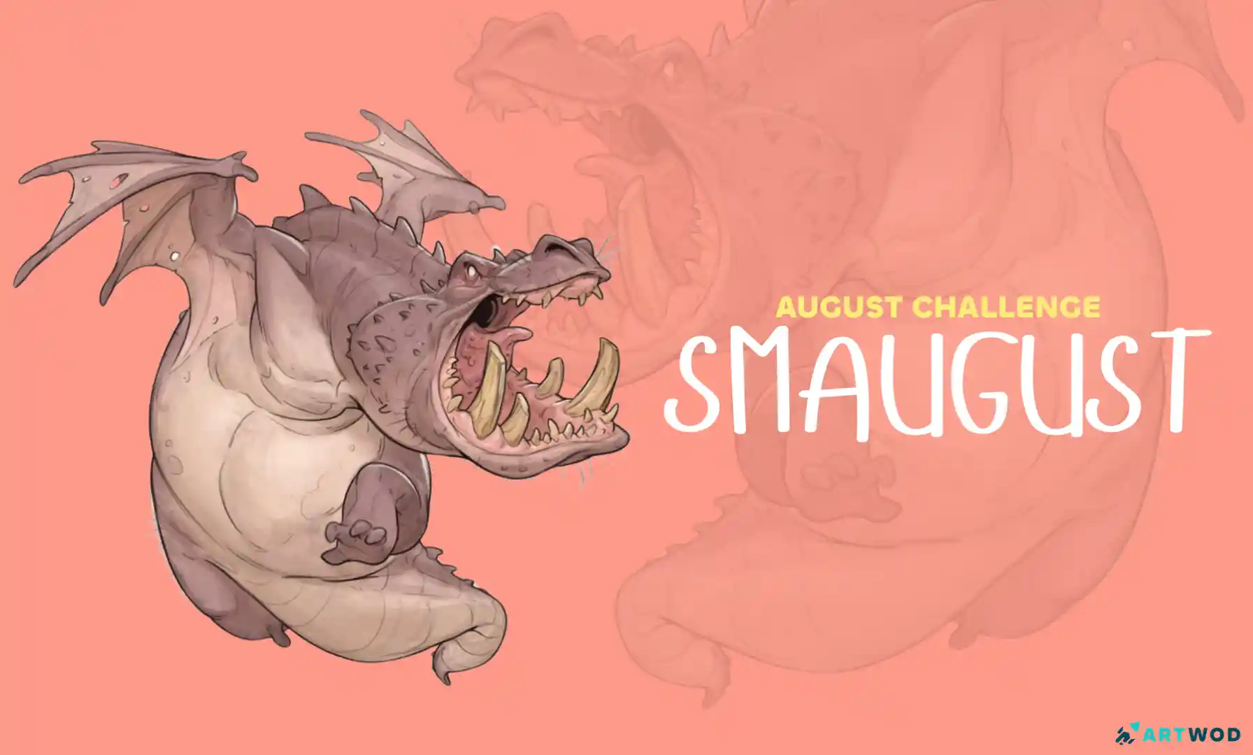 Dragon challenge banner - a Hippo Dragon by Axel Van Nederkassel 