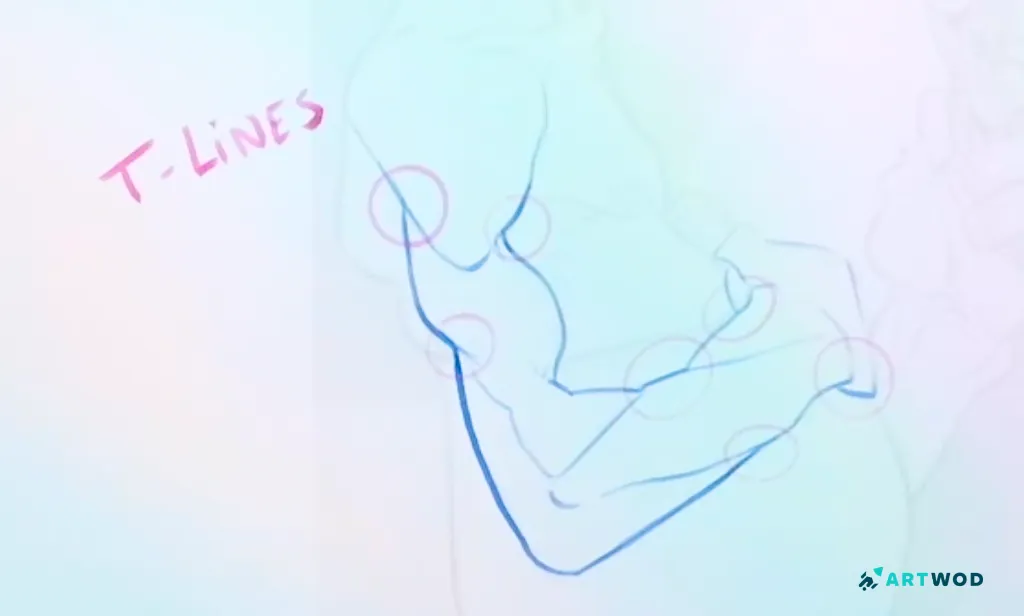 Step 4: Drawing Arms: Anatomy and Stylisation Techniques