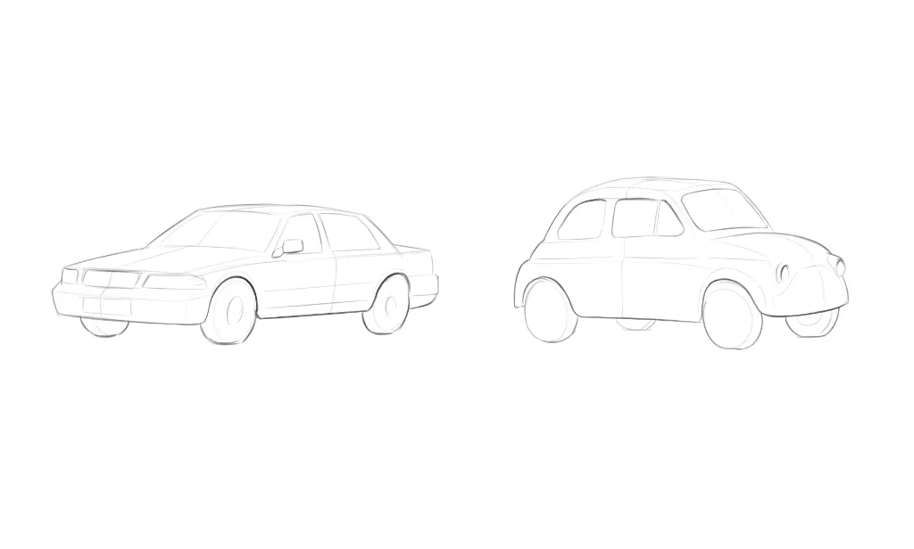 Car designes to choose from (or draw yours first!)