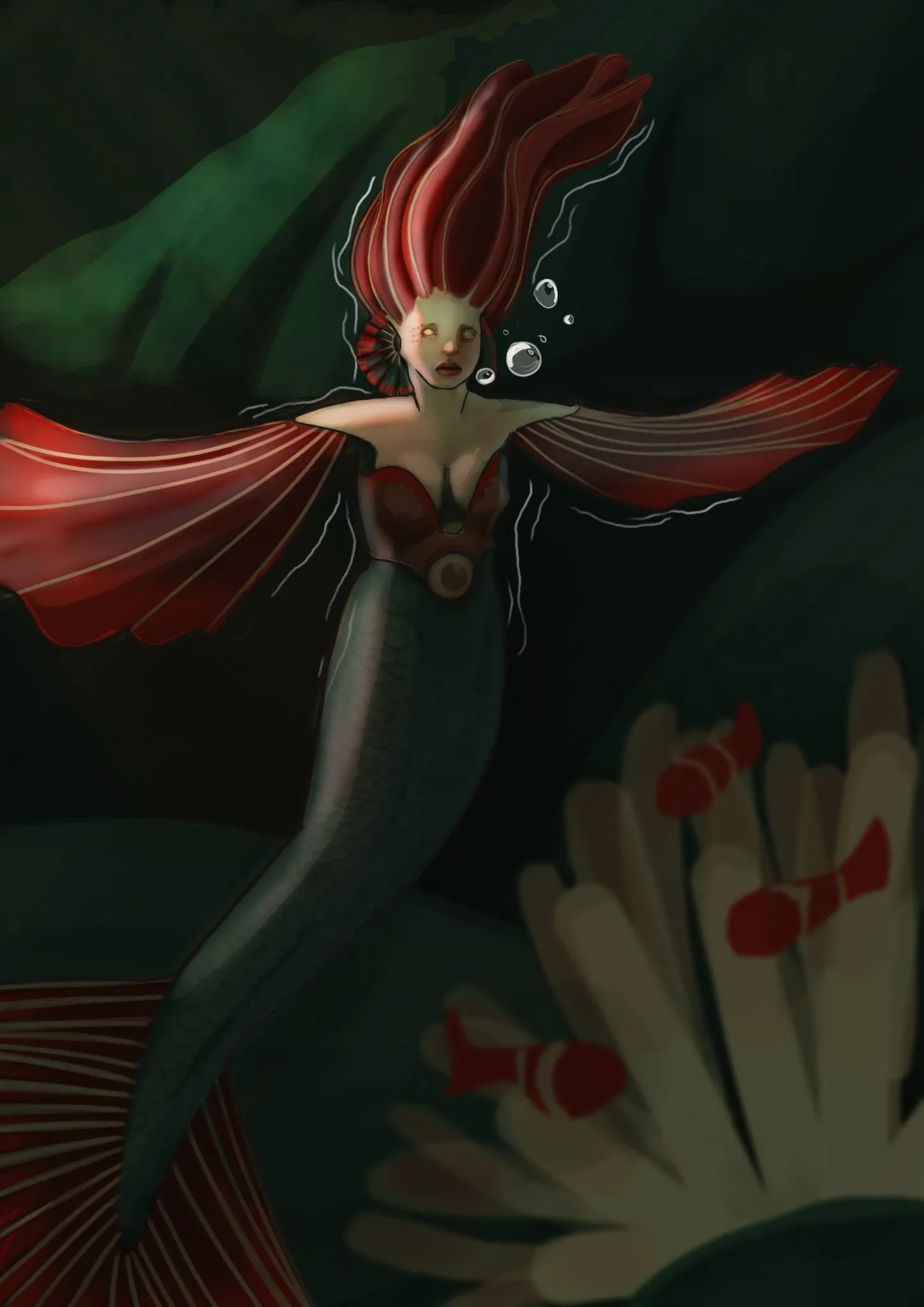 Casual encounter with a mermaid