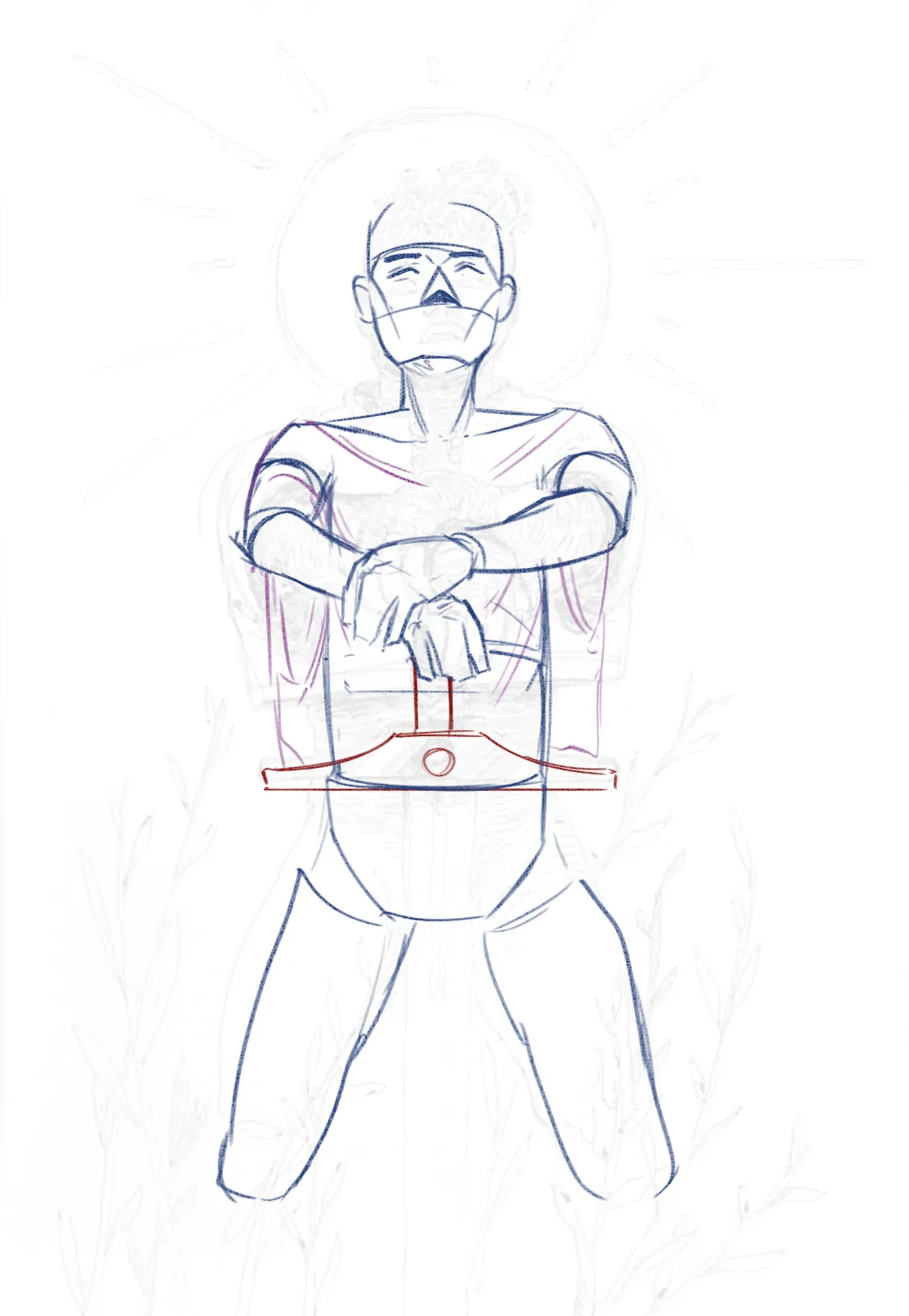 Untitled work - A knight