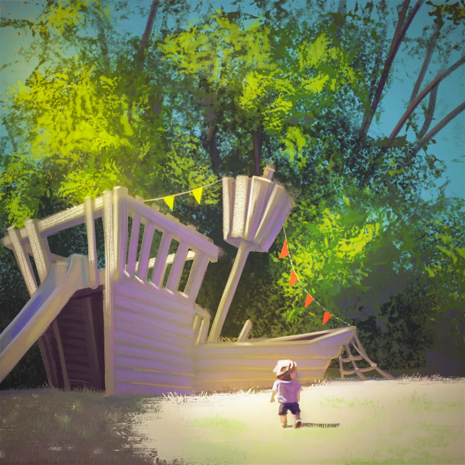 Little man in a big world