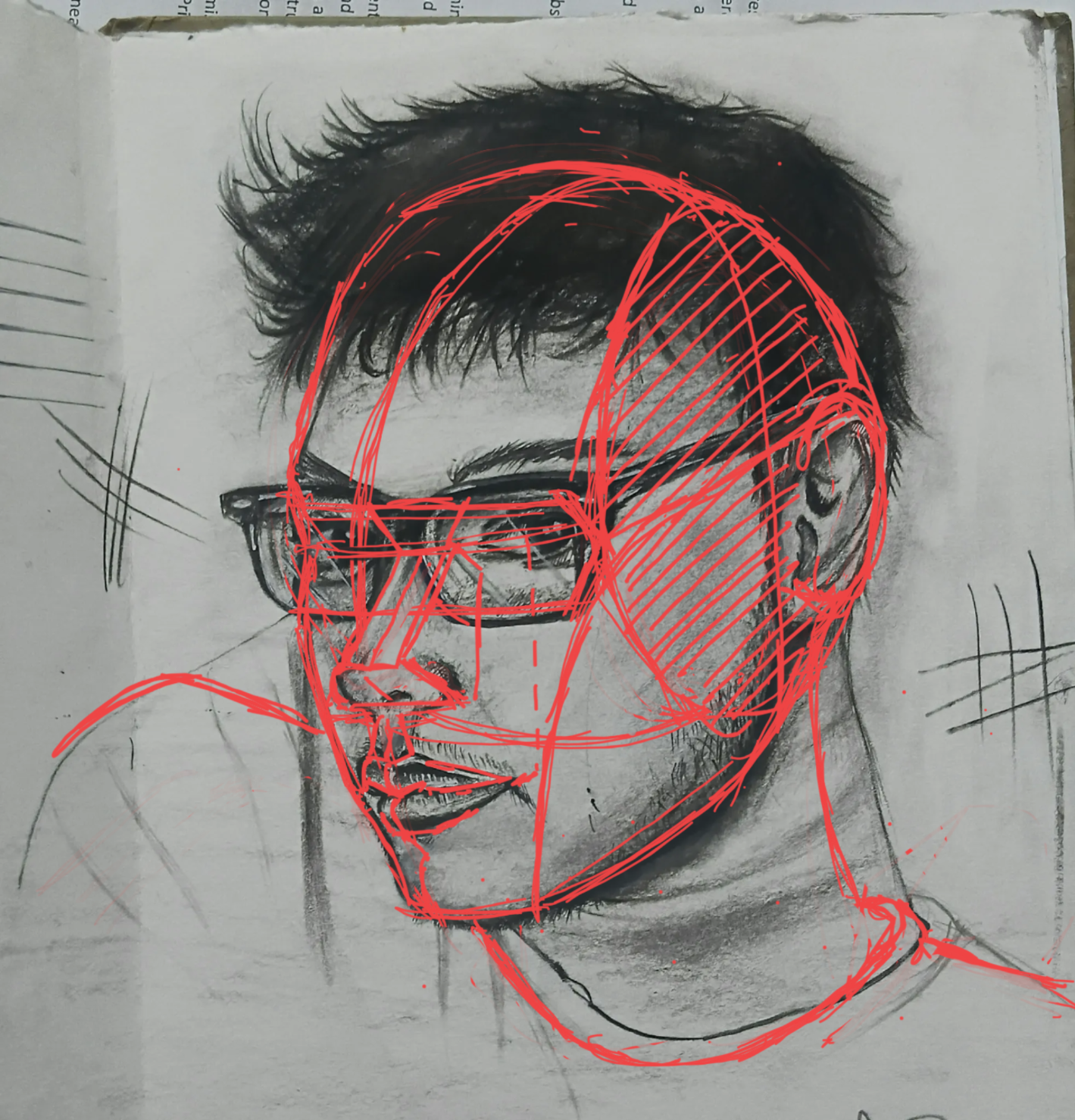 Self portrait 1st day of the year