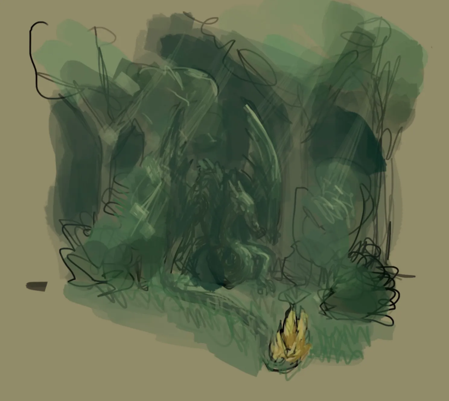 Anglerfish Jungle Dragon