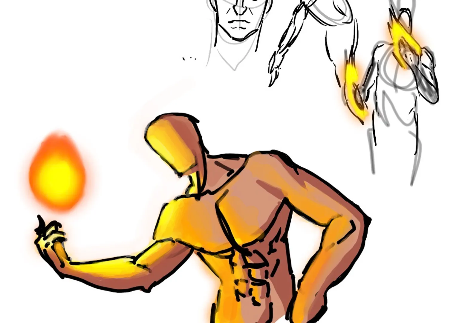 Fire Powered Generic Figure