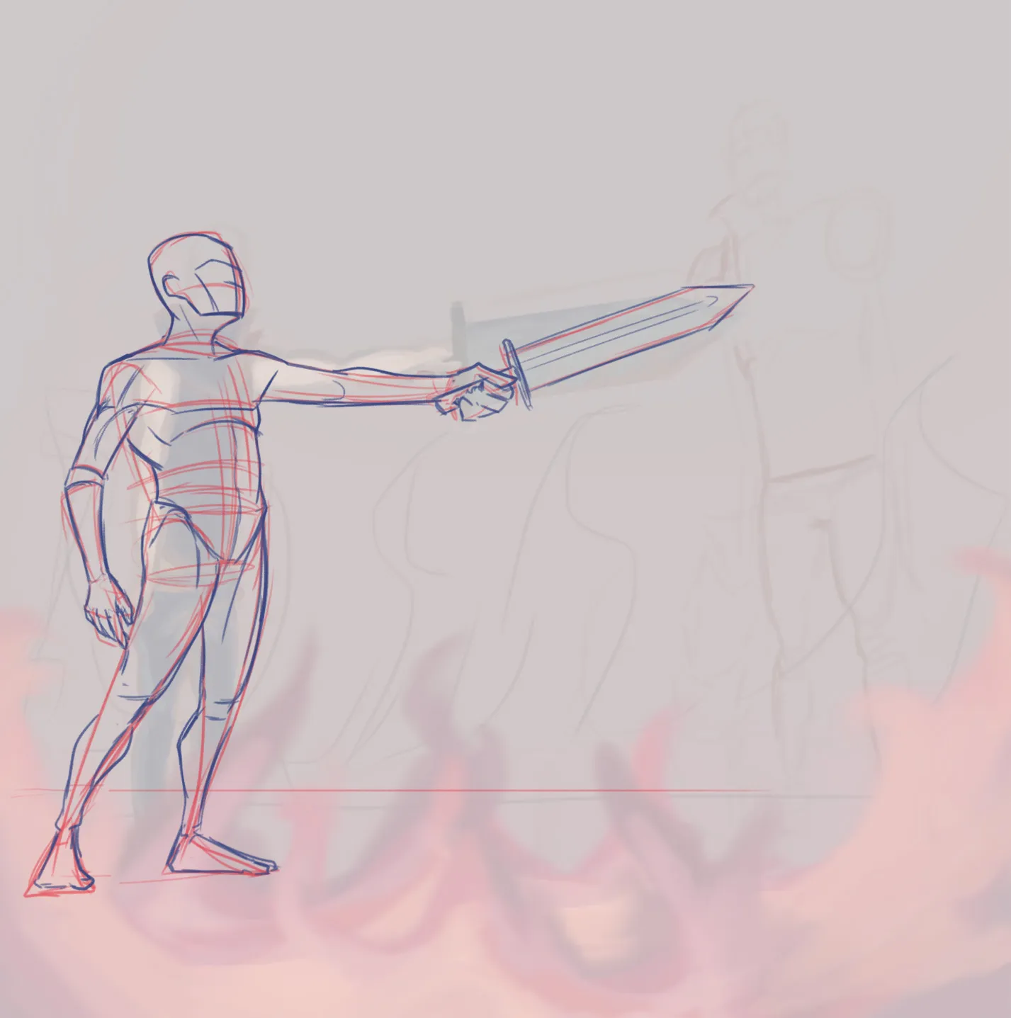 Help with my anatomy+rendering!