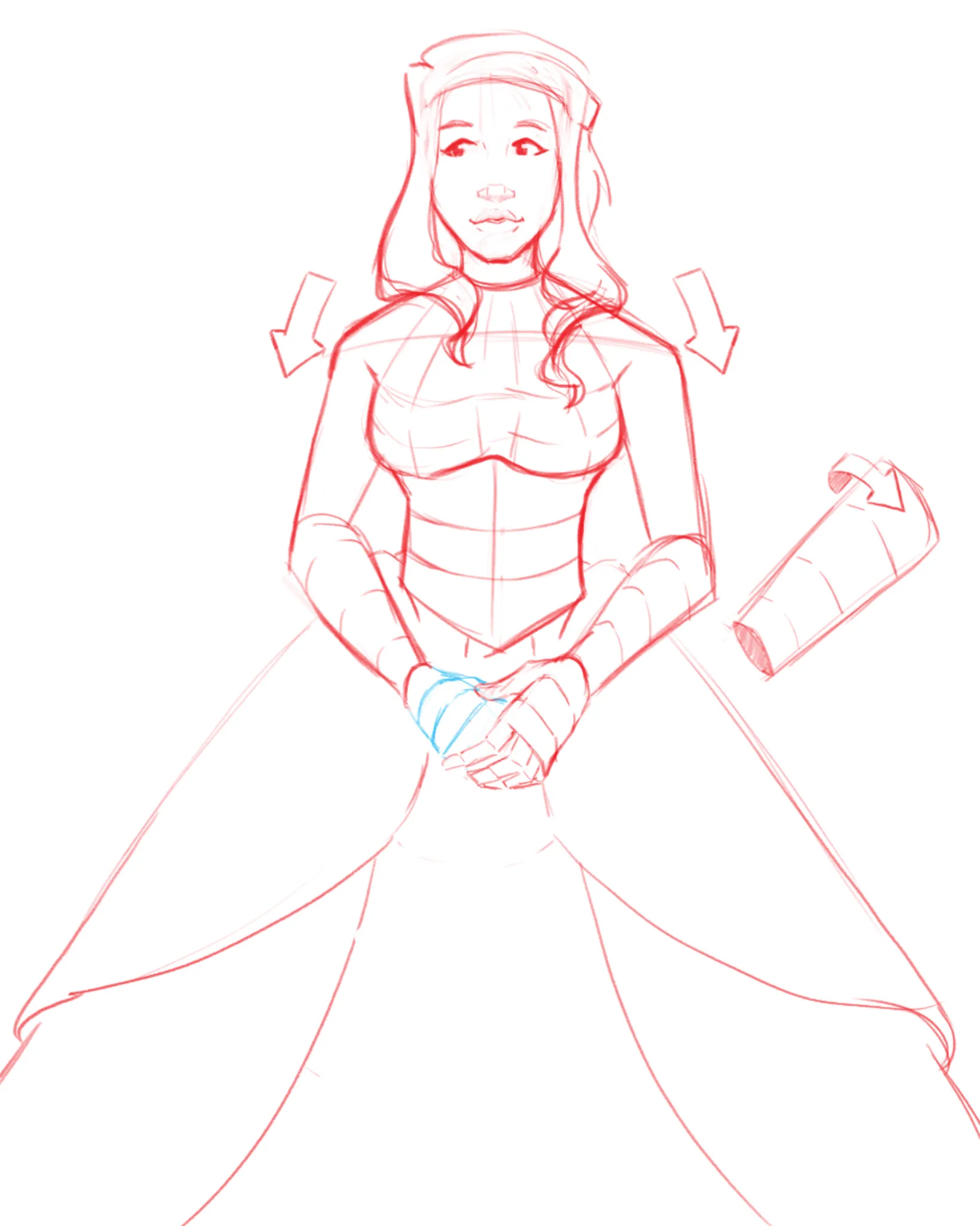 Ball Gown Pose