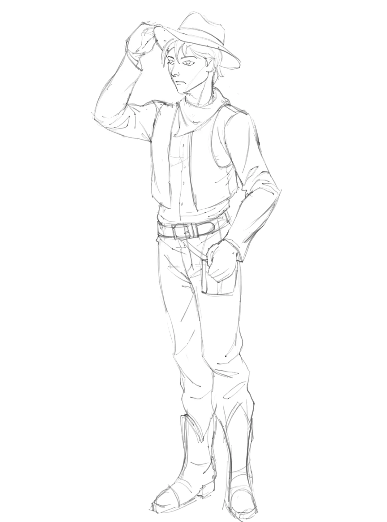 Cowboy Dan Heng from HSR
