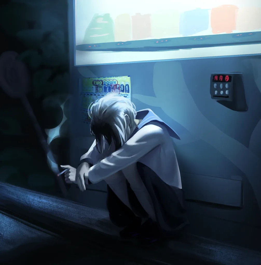 waiting in the rain