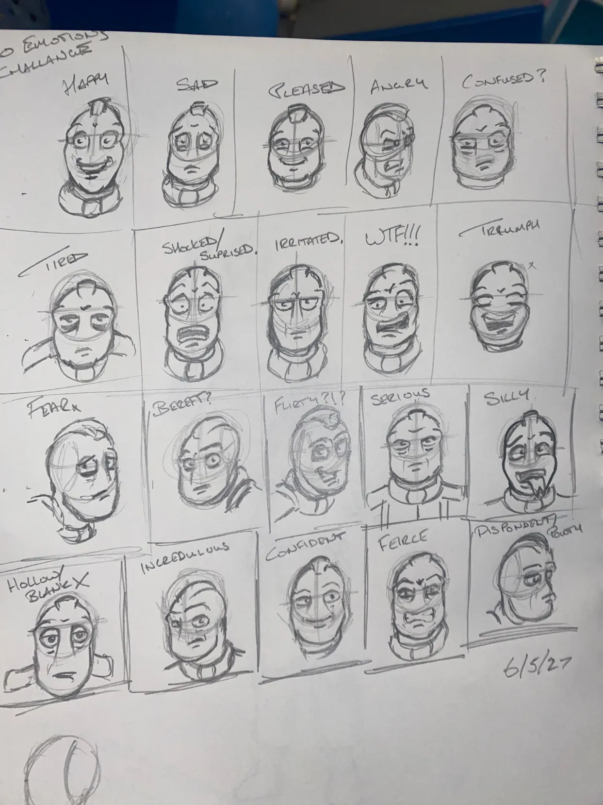 The many (20) faces of The Intern