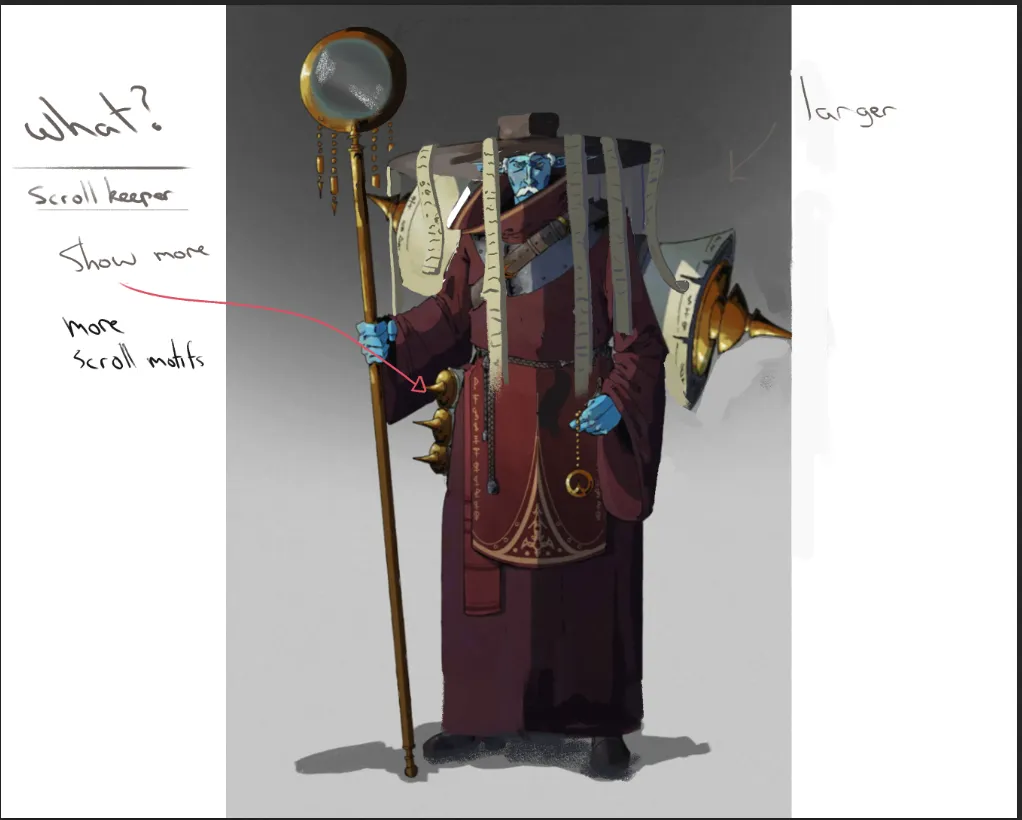 Scroll keeper