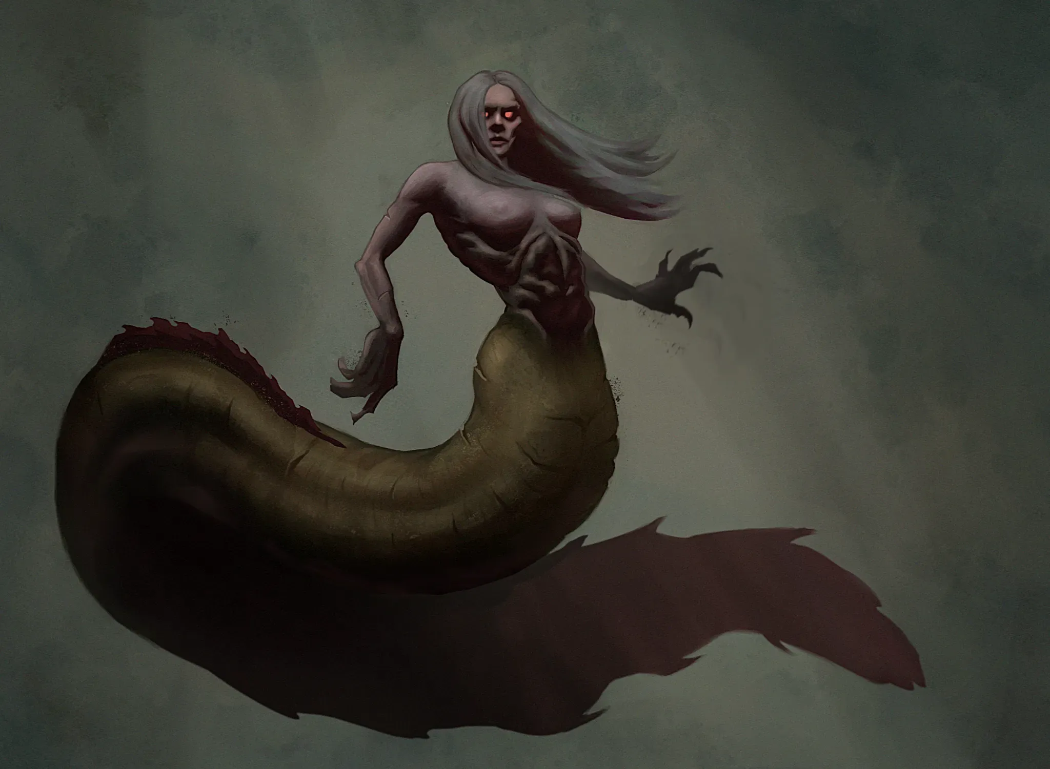 Lady of the deep