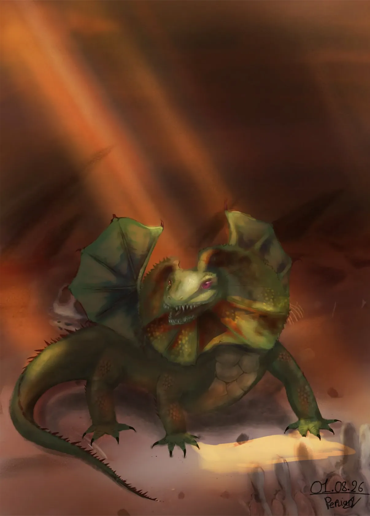 The desert dragon