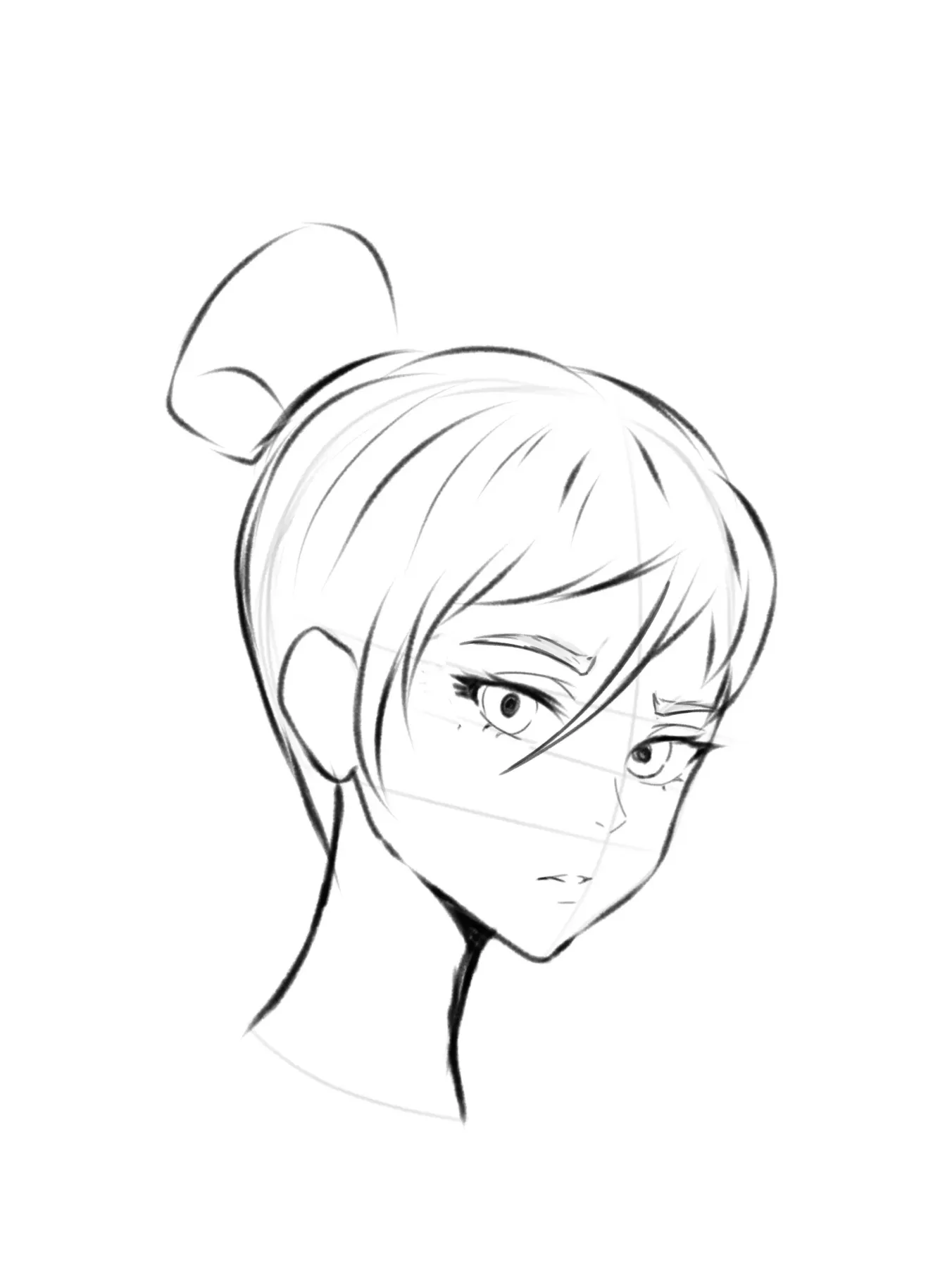 a bit heavy, to make eyebrows