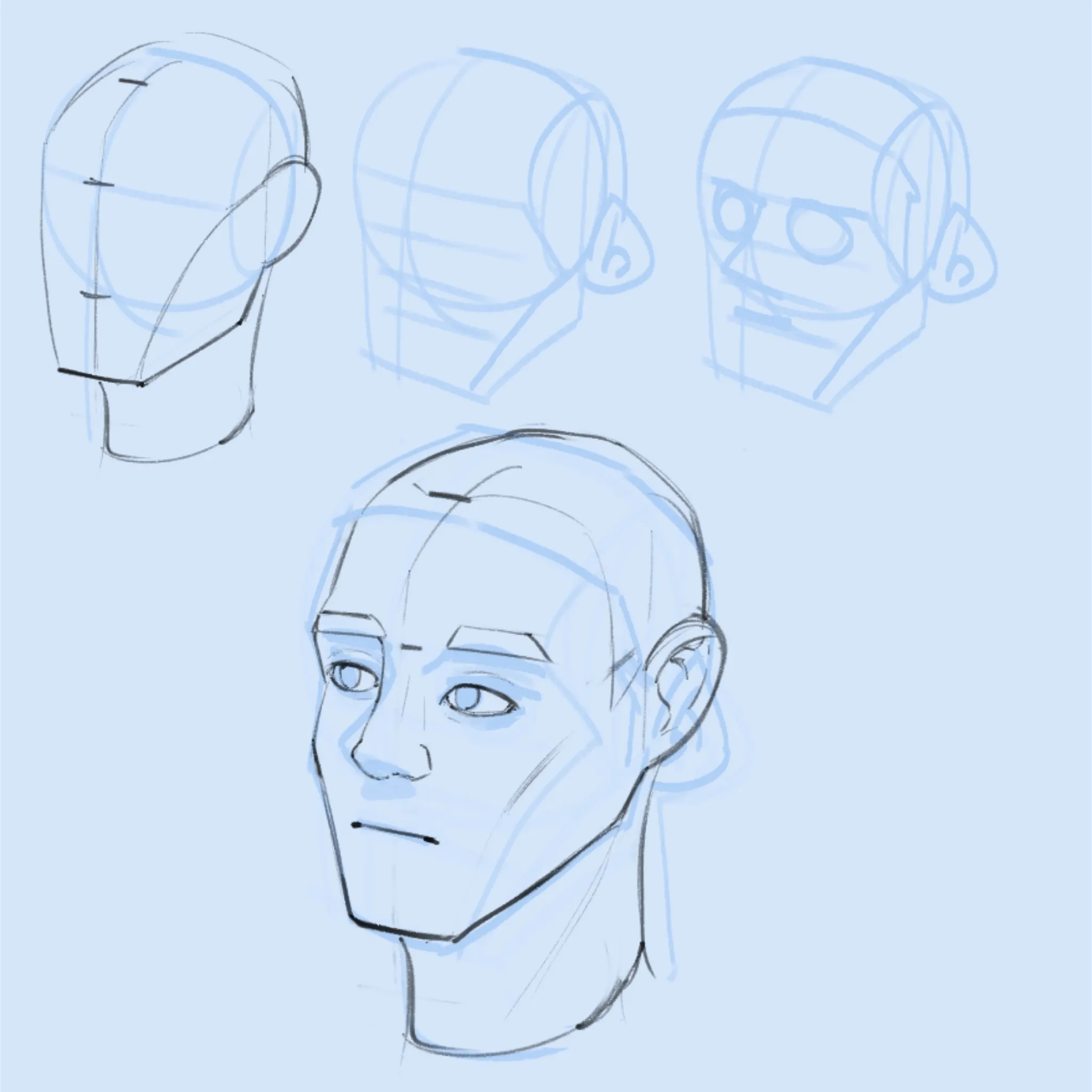 Head from imagination
