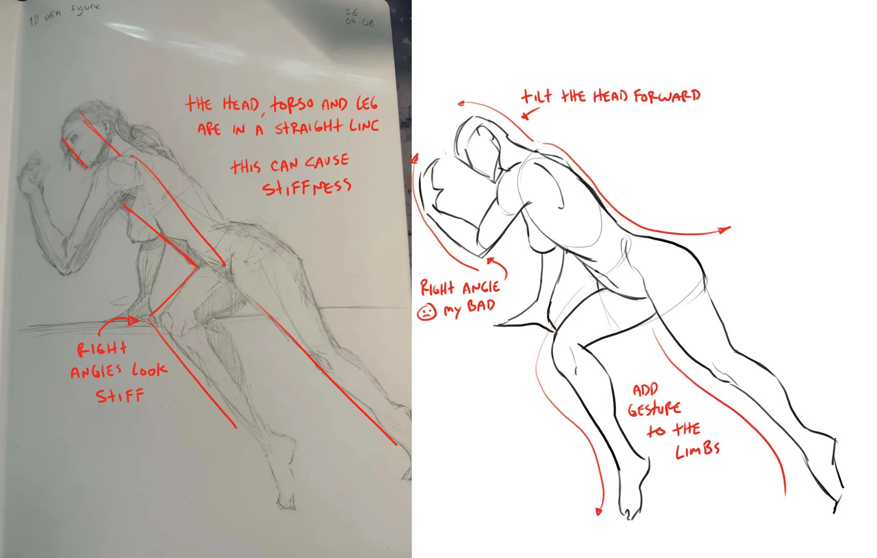 Gesture practice