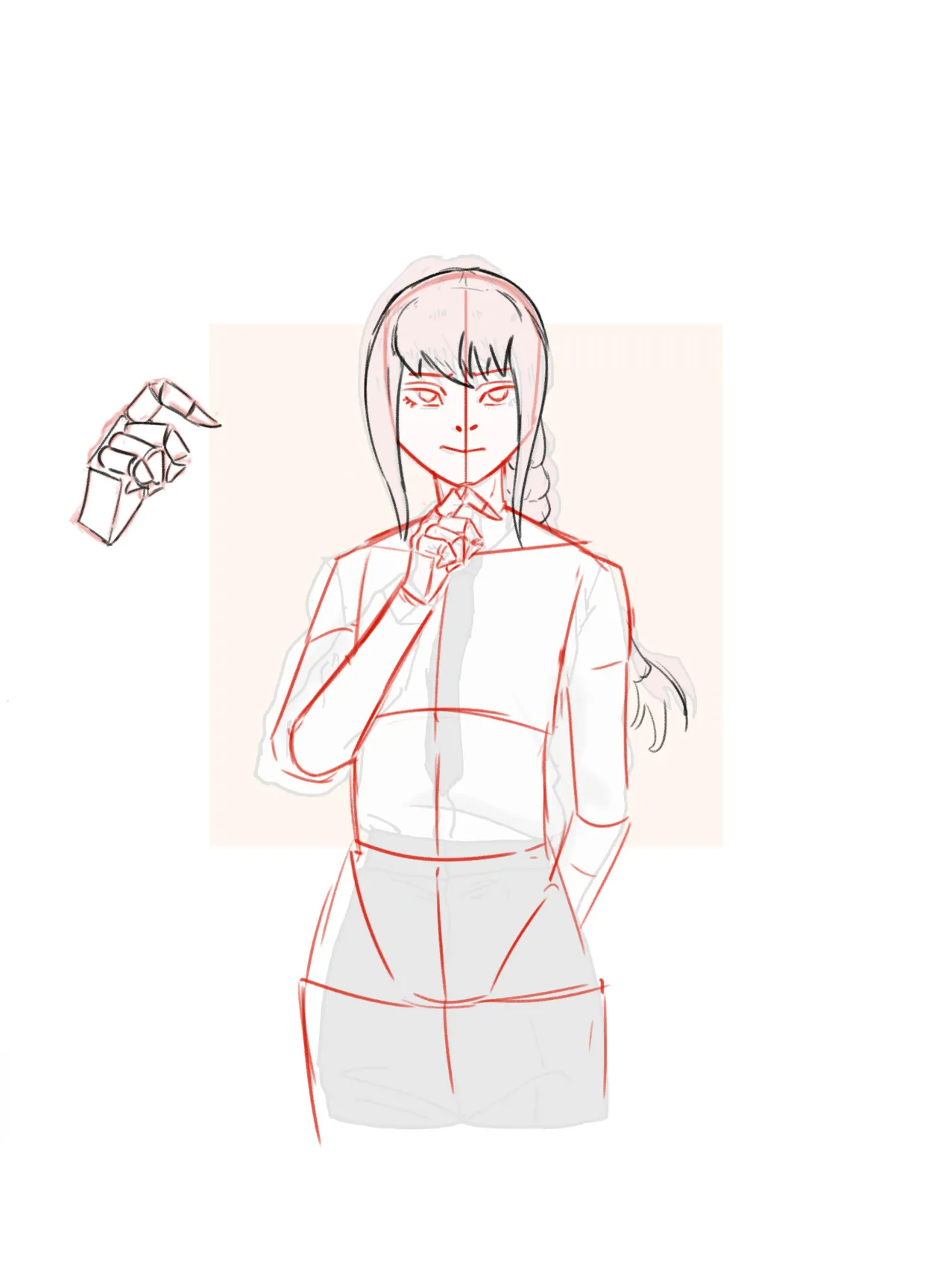anime girl hands look easy until i actually draw them