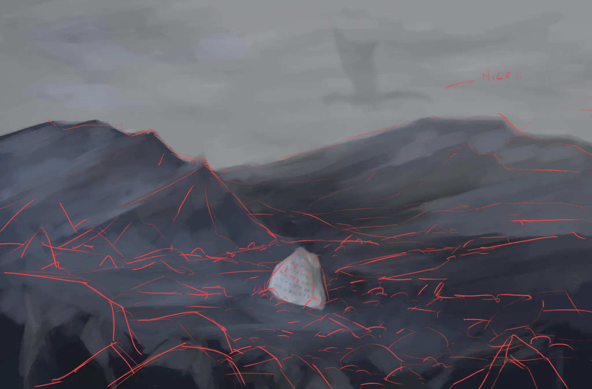 Desolate land