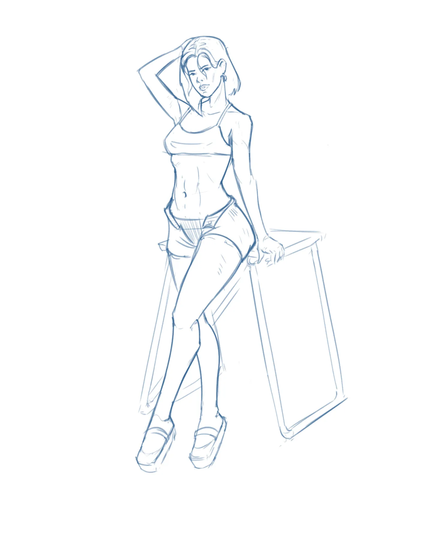 Lady sketch