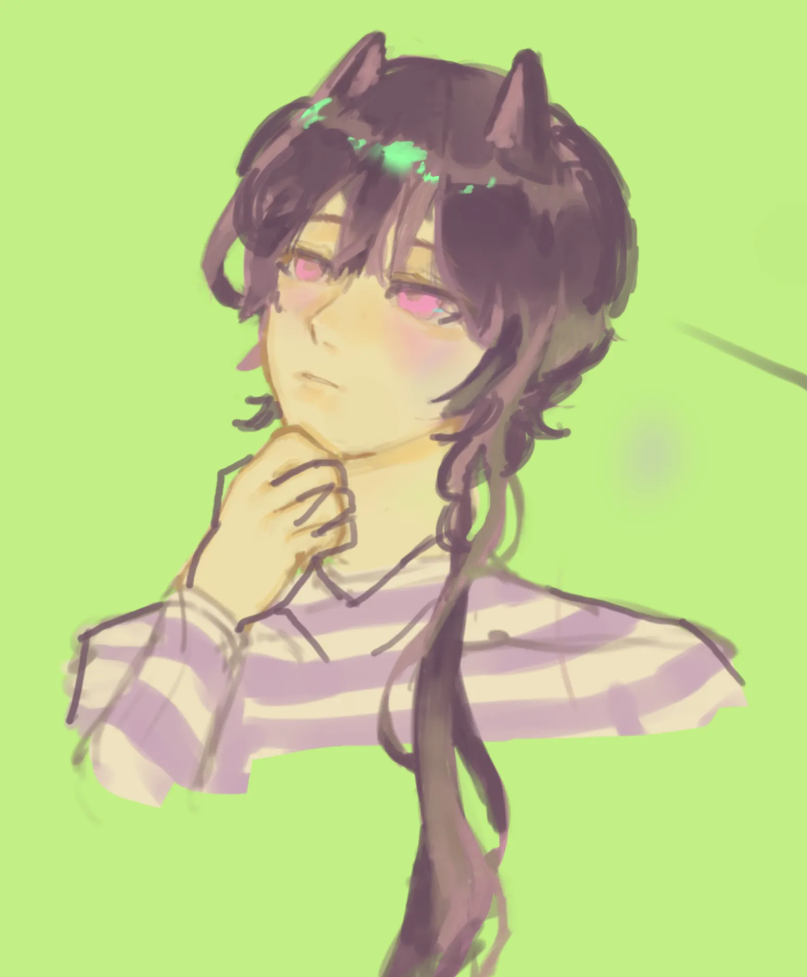 thinking person