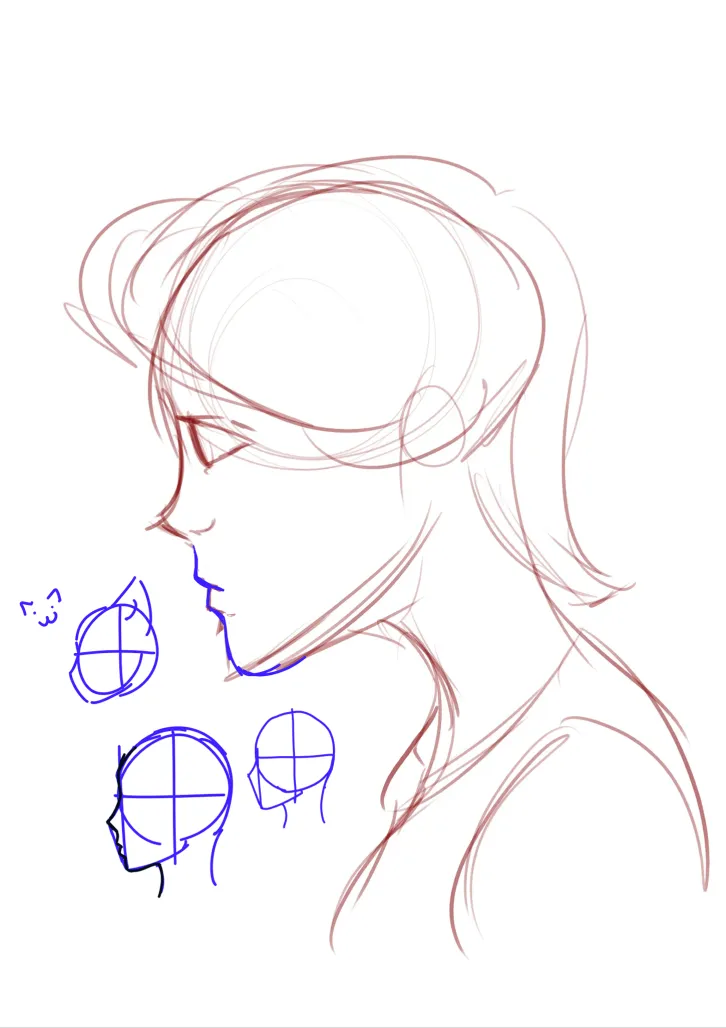 Finding a quicker way to make anime girl lips