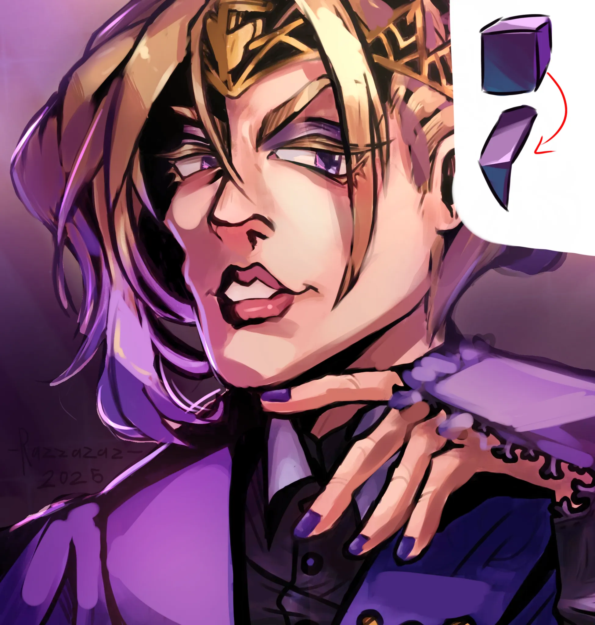 Twisted Wonderland Fanart- Vil Schoenheit
