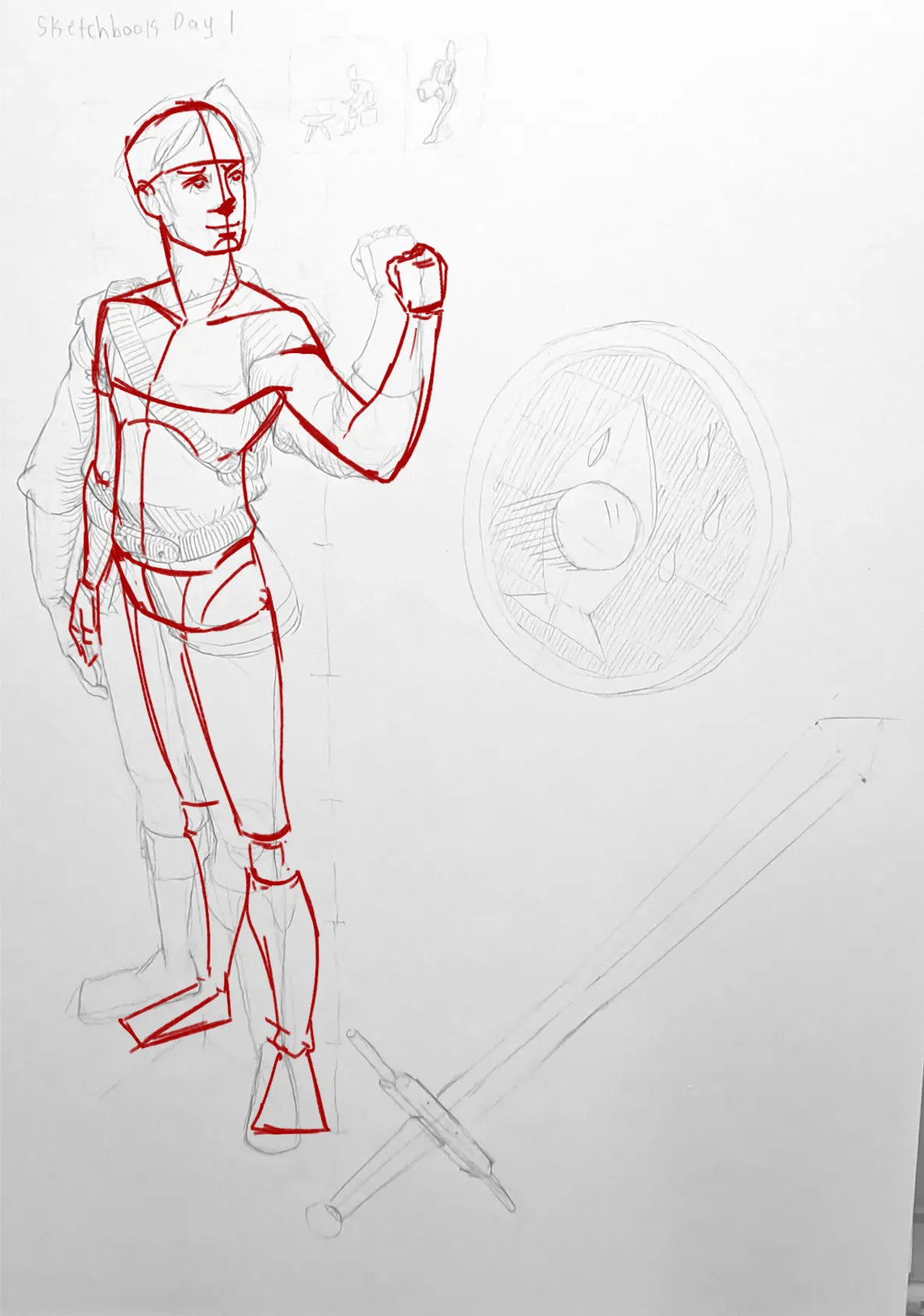 June Sketchbook Challenge Day 1