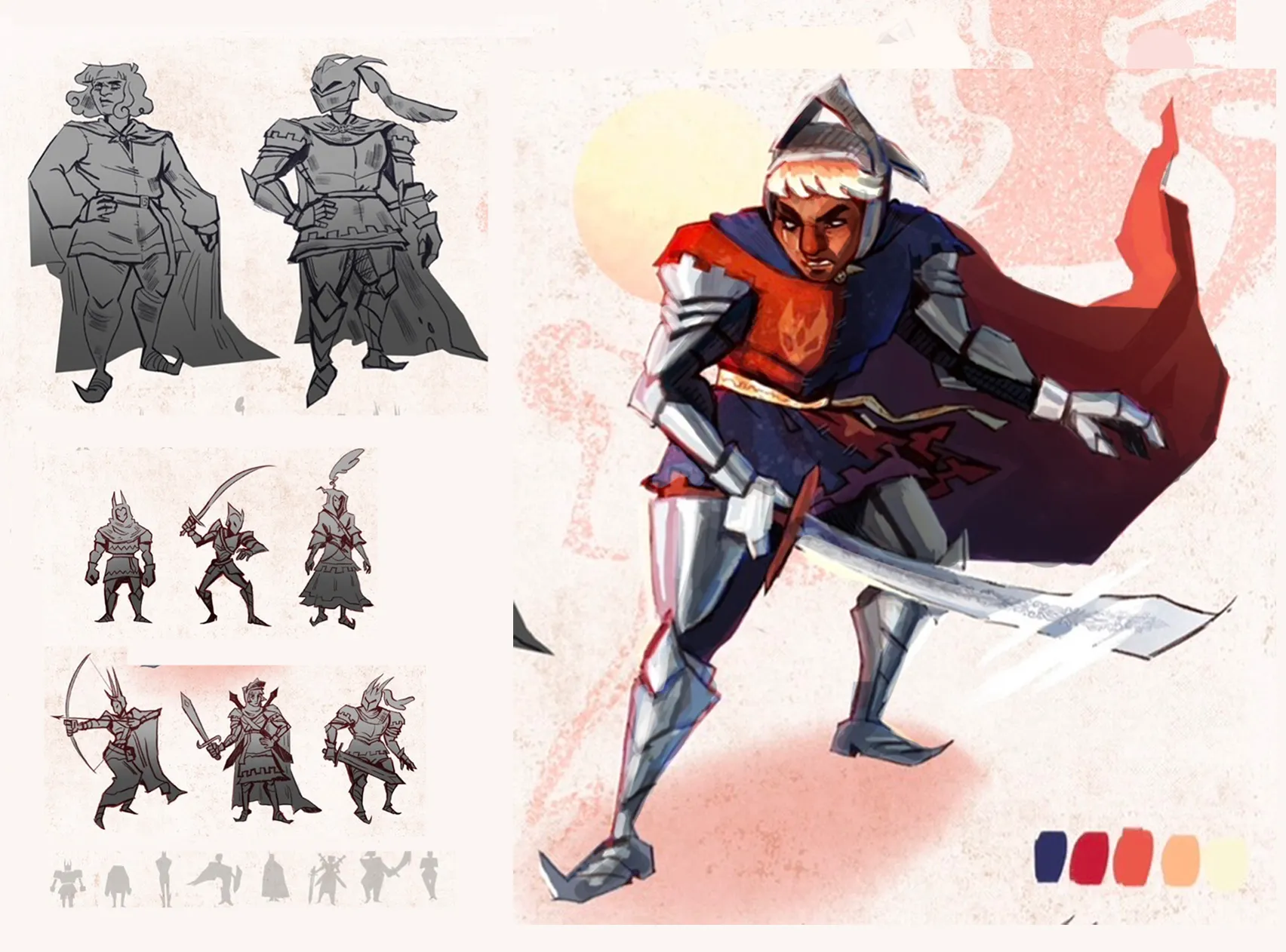 Knight Character Design