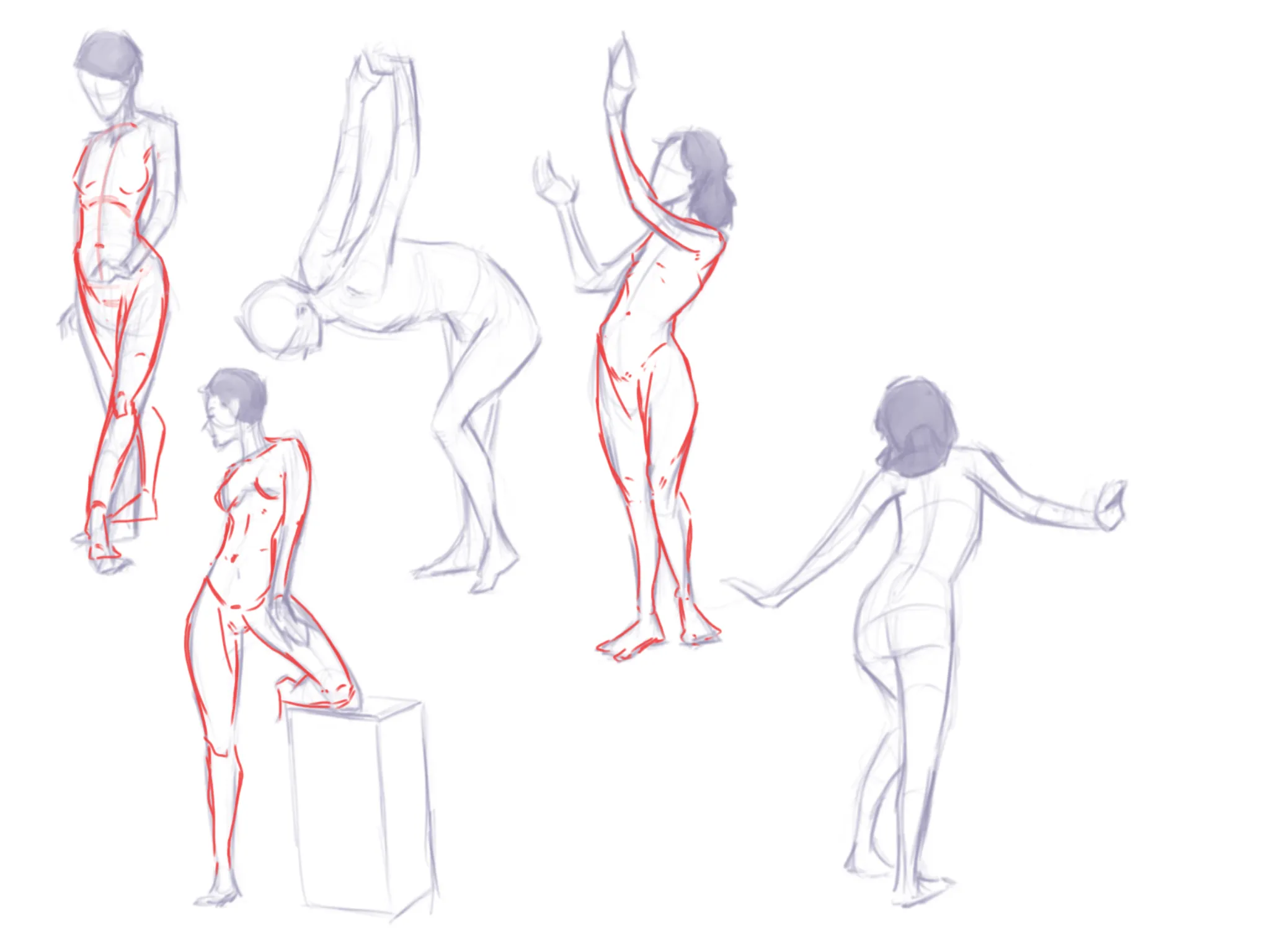 Daily gestures sketch