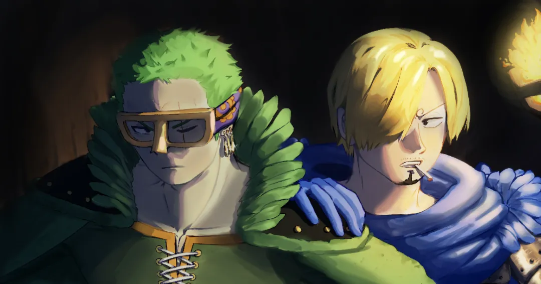 Zoro & Sanji at Elbaph