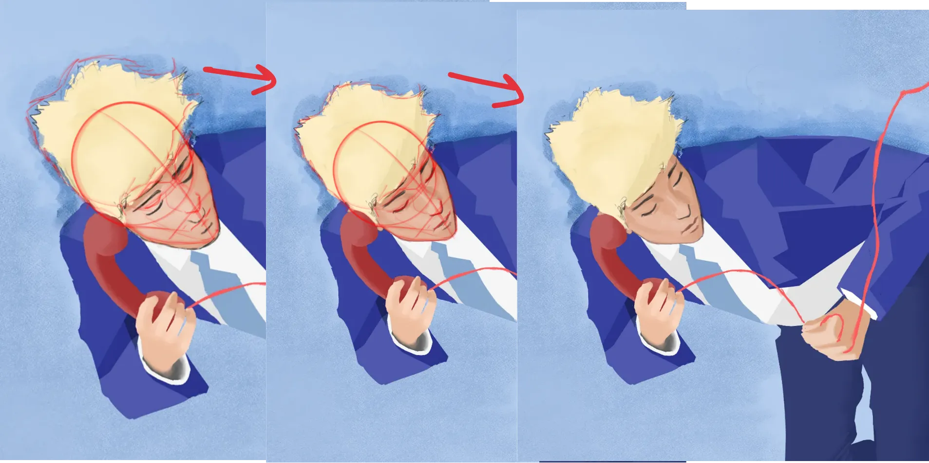 character pose