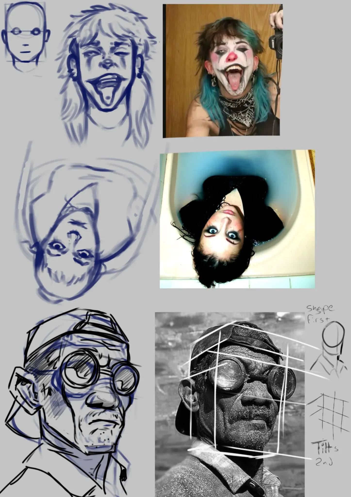 Face sketches