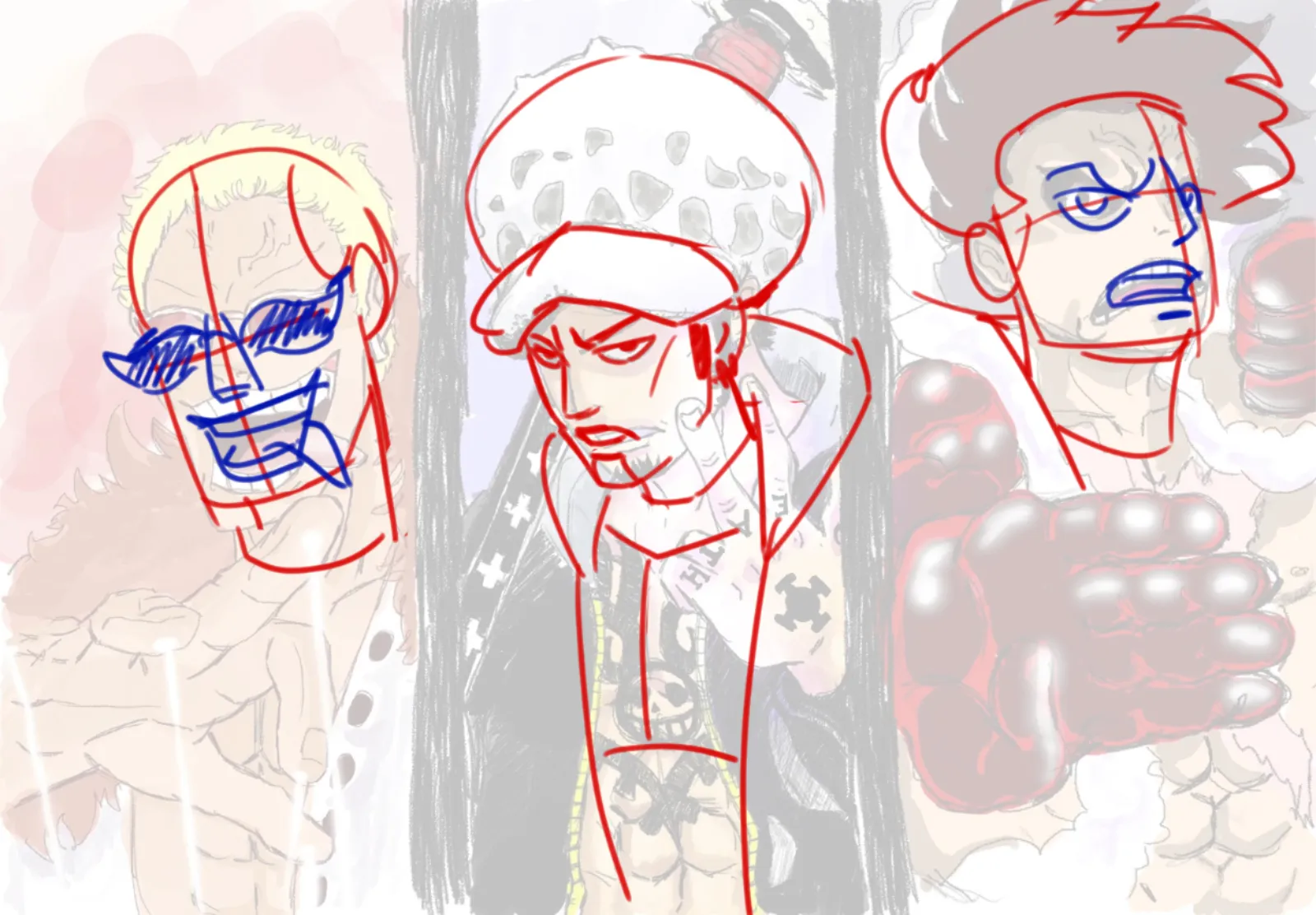 One Piece/JJK 120% Panel crossover