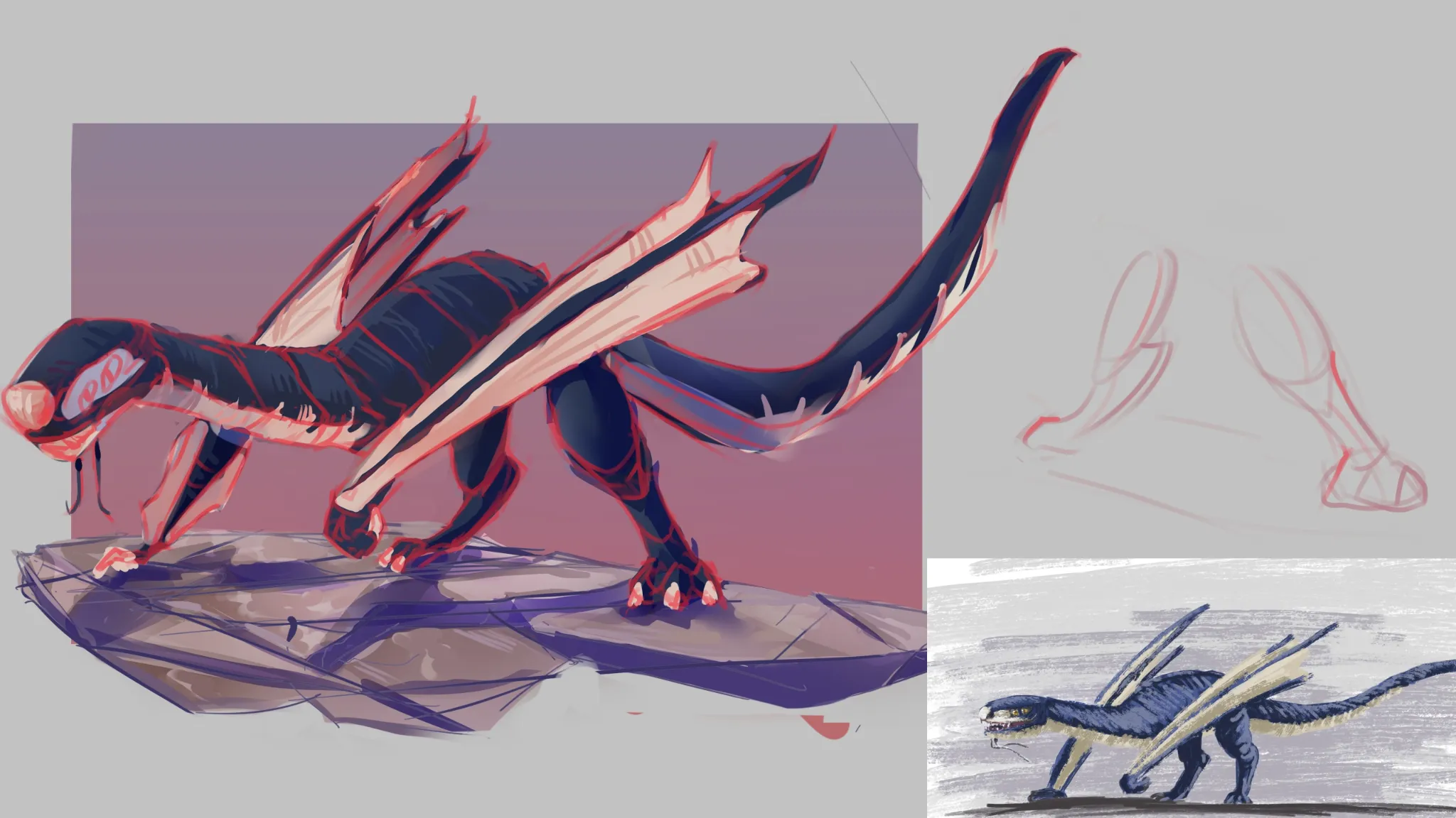 My wyvern design digi