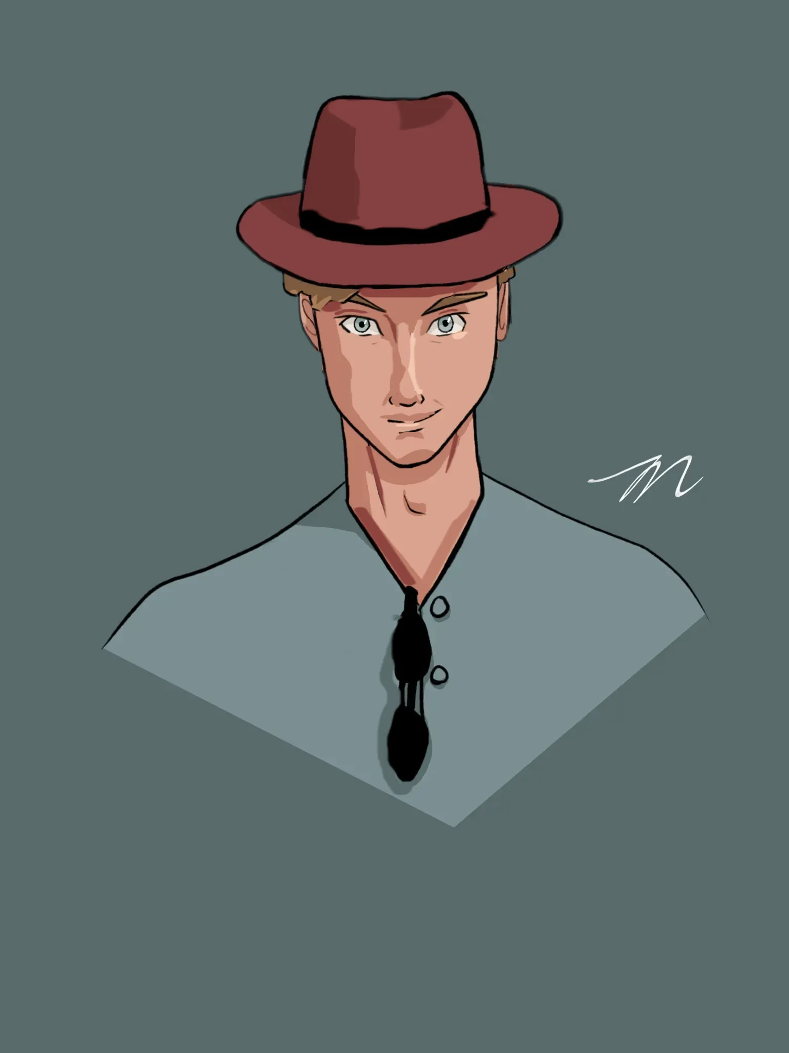 Portrait of my friend
