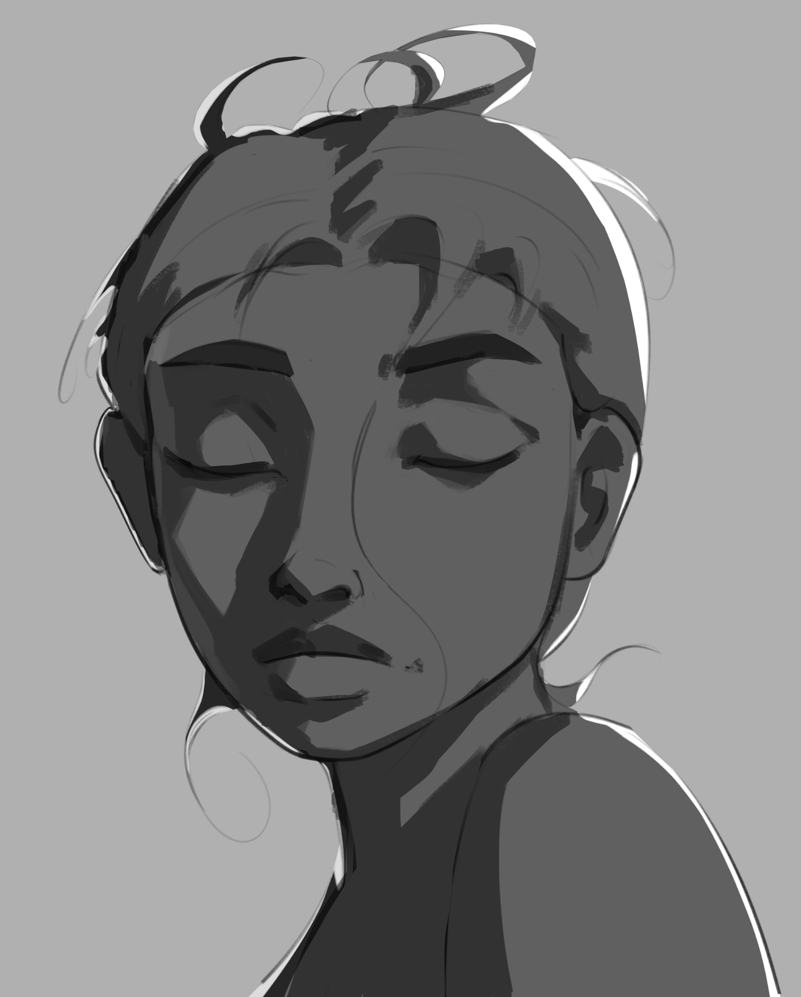 Values study #1