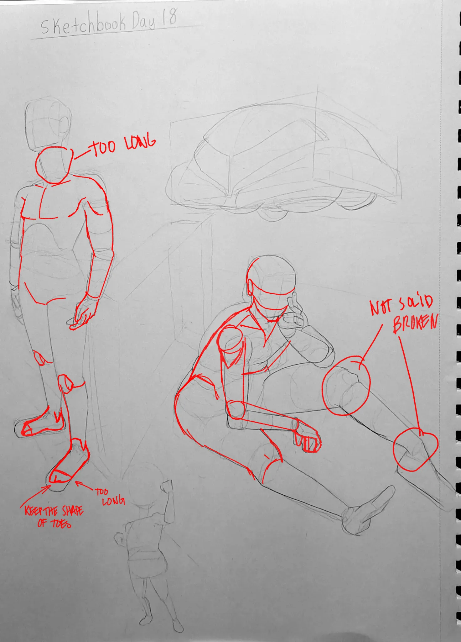 June 30 Sketchbook Pages Challenge Day 18