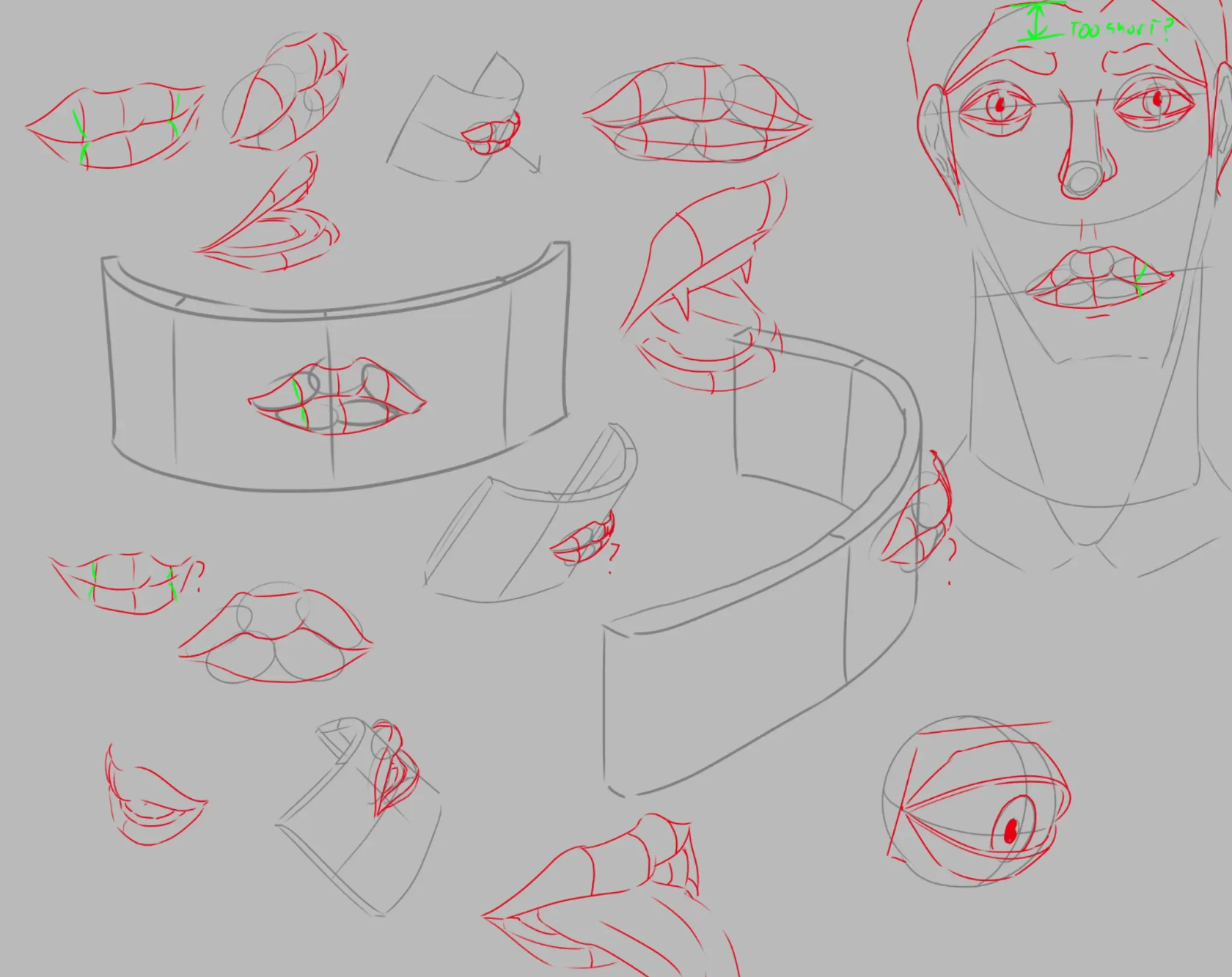 lips practice