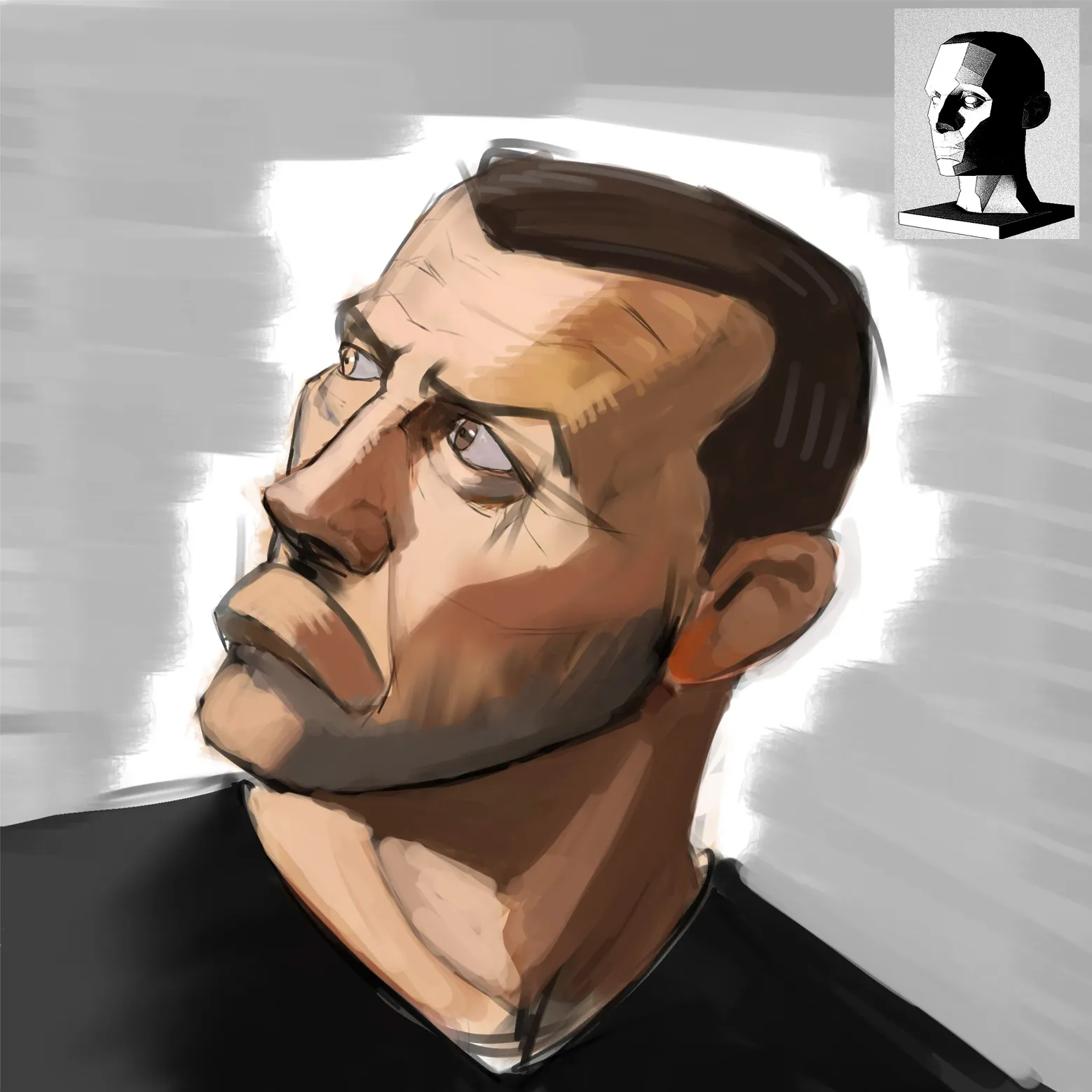 A try at painting