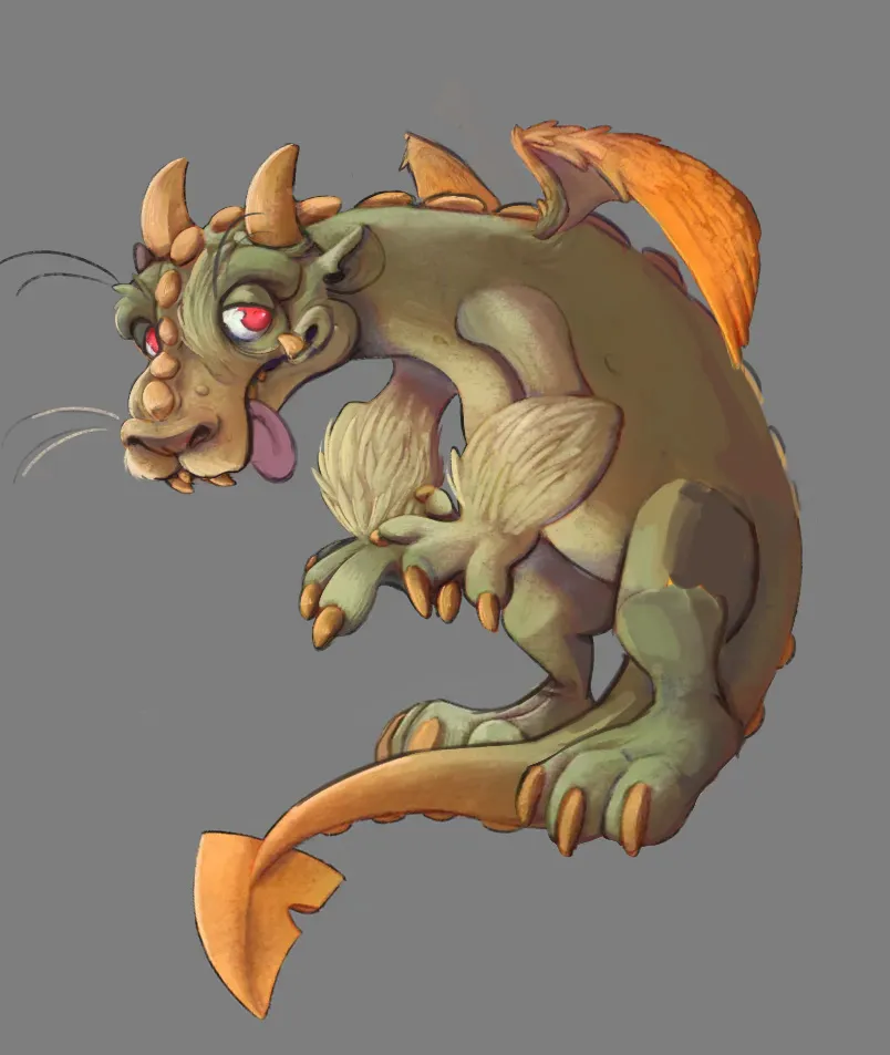 Silly dragon