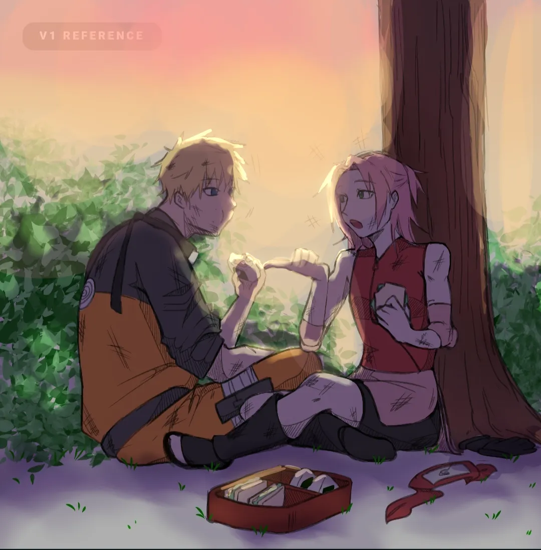 eating outside
